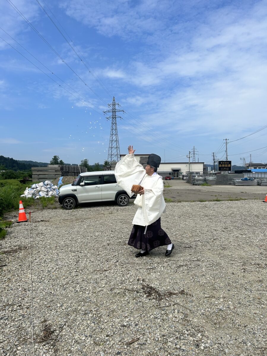 北栄総業様地鎮祭